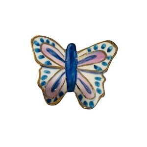 Cute Ceramic Butterfly Brooch